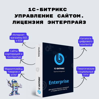 1С-Битрикс: Управление сайтом. Лицензия Энтерпрайз - купить в Данилкино
